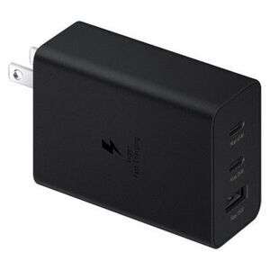 Samsung -  65W Trio Power Adapter - Black Black